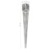 Picas de tierra 6 uds acero galvanizado plateado 12x12x89