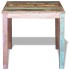 Mesa de comedor de madera maciza reciclada 80x82x76