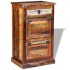 Zapatero de 4 niveles con cajón madera maciza