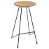 Taburetes de cocina 2 unidades madera maciza de