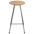 Taburetes de cocina 2 unidades madera maciza de