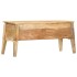 Caja de almacenaje de madera maciza de mango 99x35x48