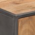 Mesa consola de madera maciza reciclada 90x30x75