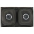 Fregadero de cocina doble seno acero inoxidable 800x500x155