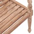 Sillas Batavia 2 unidades madera maciza de teca