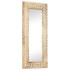 Espejo tallado a mano madera maciza de mango 110x50x2,6