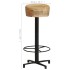 Taburetes de cocina 2 unidades madera maciza de mango 76
