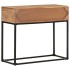 Mesa consola de madera maciza de acacia 90x35x76
