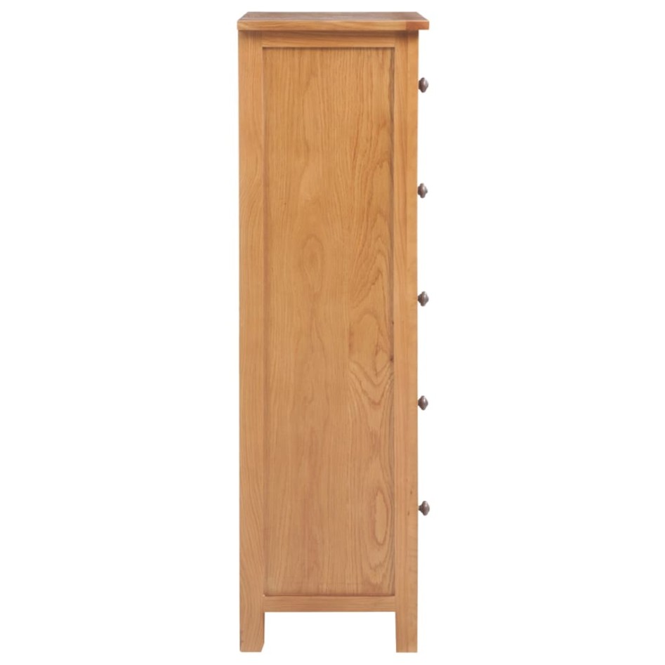 Cajonera sinfonier de madera de roble maciza 45x32x110