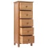 Cajonera sinfonier de madera de roble maciza 45x32x110