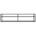 Mueble para TV vidrio templado transparente 180x40x40,5