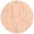 Tablero redondo de madera maciza de haya Ø90x4