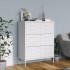 Armario de almacenamiento acero blanco 80x35x101,5