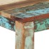 Mesa de comedor de madera maciza reciclada 82x80x76