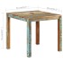 Mesa de comedor de madera maciza reciclada 82x80x76
