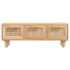 Mesa de centro madera contrachapada y pino marrón 80x40x30