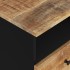 Mesitas de noche 2 uds madera maciza mango madera