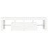 Mueble de TV con luces LED blanco 140x36,6x40