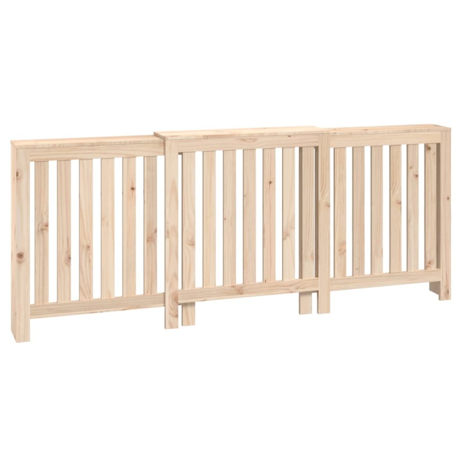 Cubierta de radiador madera maciza de pino 210x21x85