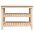 Banco de trabajo de madera maciza de pino 110,5x50x80