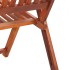 Set de comedor de jardín 7 piezas madera maciza de