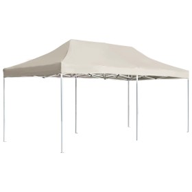 Carpa plegable profesional de aluminio crema 6x3