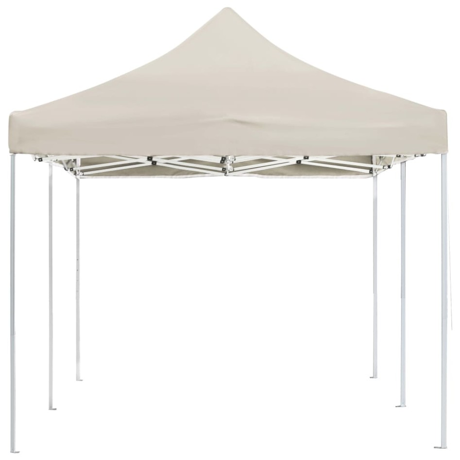 Carpa plegable profesional de aluminio crema 6x3
