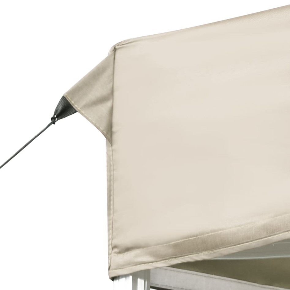 Carpa plegable profesional de aluminio crema 6x3