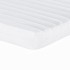 Sofá cama nido con colchón cuero sintético crema 90x200