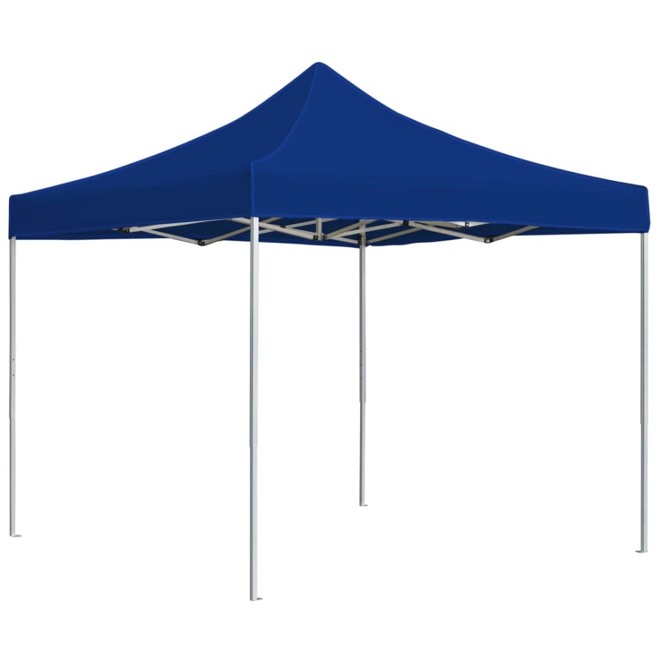 Carpa plegable profesional de aluminio azul 2x2