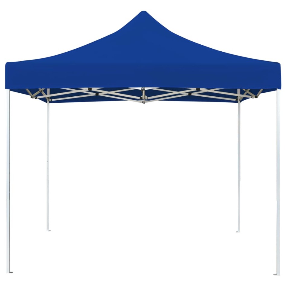 Carpa plegable profesional de aluminio azul 2x2