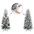 Árbol de Navidad artificial con nieve PVC y PE 210