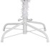 Árbol de Navidad artificial con bisagras y soporte blanco