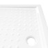 Plato de ducha con puntos ABS blanco 80x100x4