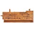 Banco de trabajo cajones y tornillos banco acacia 124x52x83