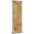 Percheros 2 unidades madera maciza de mango 38x100