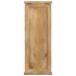 Percheros 2 unidades madera maciza de mango 38x100