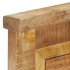 Percheros 2 unidades madera maciza de mango 38x100