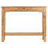 Mesa consola de madera maciza de acacia 100x40x76