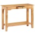 Mesa consola de madera maciza de acacia 100x40x76
