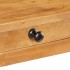 Mesa consola de madera maciza de acacia 100x40x76