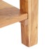 Mesa consola de madera maciza de acacia 100x40x76