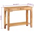 Mesa consola de madera maciza de acacia 100x40x76