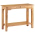 Mesa consola de madera maciza de acacia 100x40x76