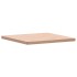 Tablero de mesa cuadrado de madera maciza de haya 80x80x4