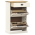 Zapatero VIGO madera maciza de pino blanco 60x35x96