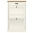 Zapatero VIGO madera maciza de pino blanco 60x35x96