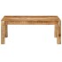 Mesa de centro de madera maciza mango 100x55x40