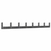 Cesta de gaviones forma de U 8 postes de hierro 860x20x100 cm