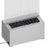 Columna burbujas LEDs RGB acero inoxidable acrílico 110